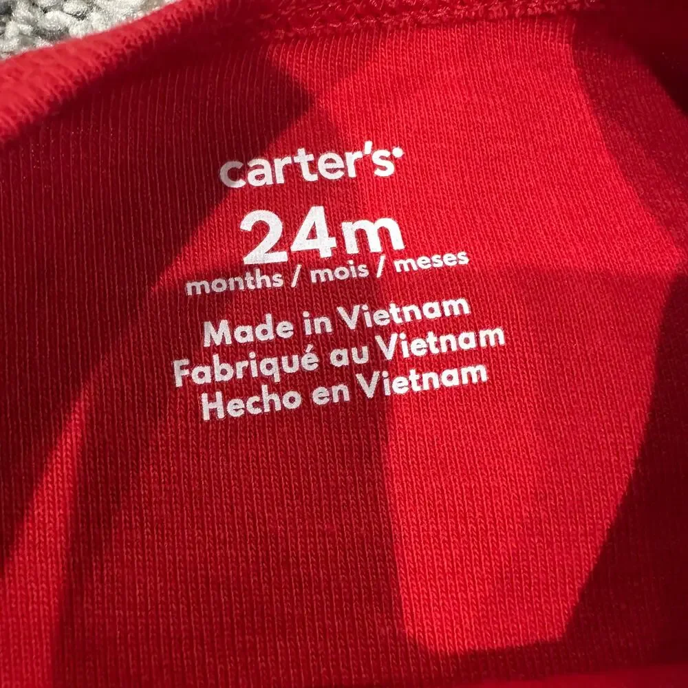 New with tags! Carter's My Very First Christmas 2 piece Set, Santa, 24 months - Picture 6 of 8